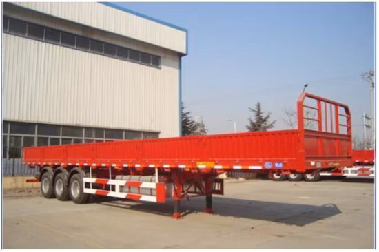 Transporte de carga a granel Nuevo contenedor Semirremolque de pared lateral