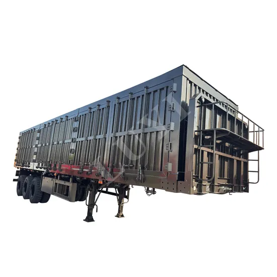 Semirremolque de transporte de 3 ejes, venta caliente, contenedor de carga a granel, transporte de carga seca