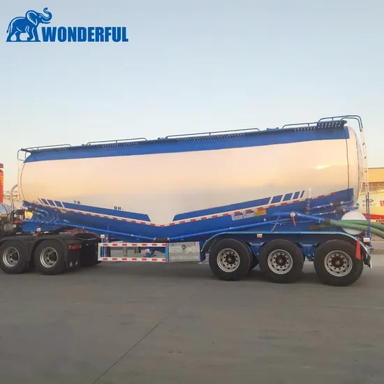 Furgón de alta eficiencia, contenedor hidráulico cerrado para carga a granel, contenedor de servicio pesado, vehículo especial, cisterna de cemento, semirremolque